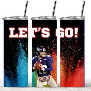 🏈 New York Giants 20oz Tumblers-Crafted by a New Yorker, for a New Yorker! 🏈 N